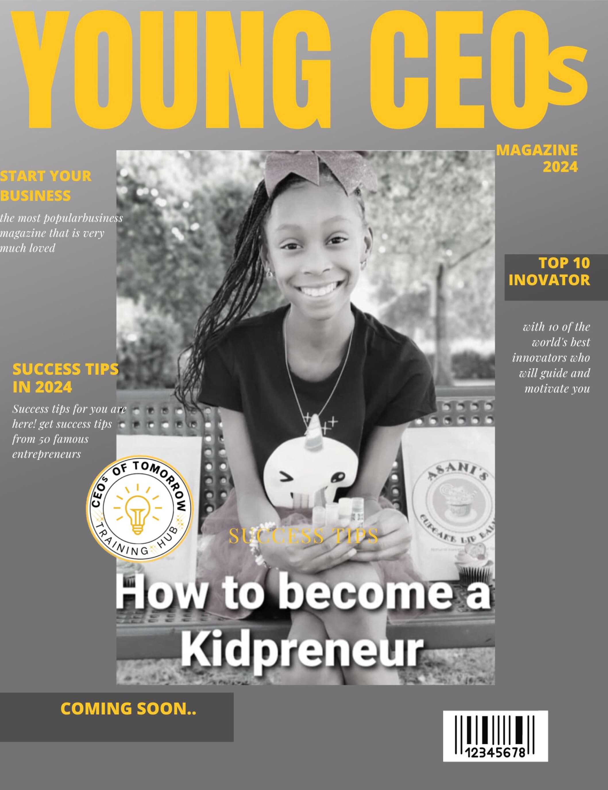 ⭐Young CEOs Unite: Announcing Our Young CEO Magazine & Inviting You to Shine!